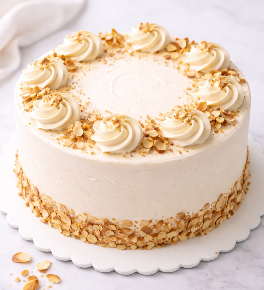 Almond Milk Cake