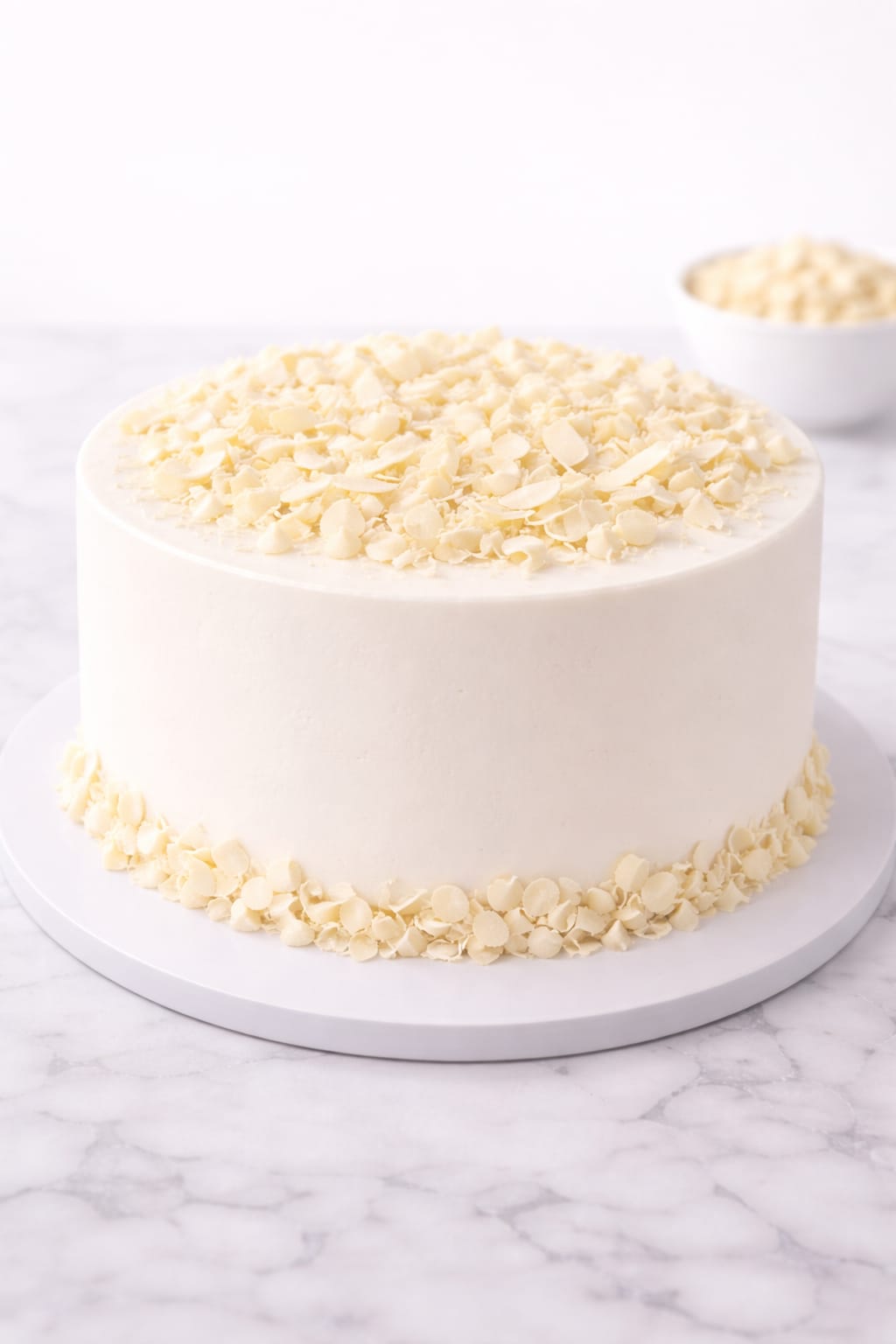 White Forest Cake